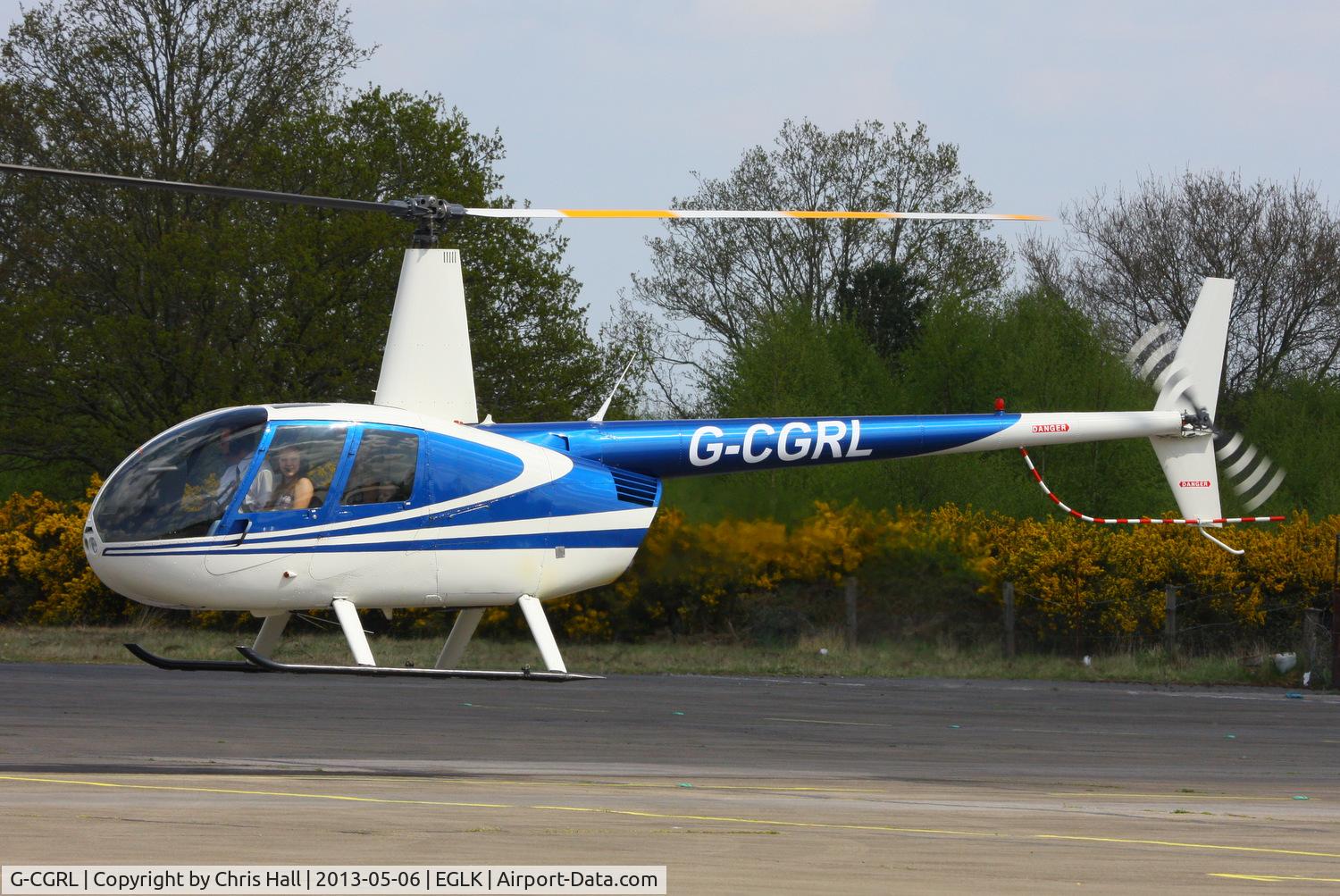 G-CGRL, 2002 Robinson R44 Raven C/N 1192, privately owned