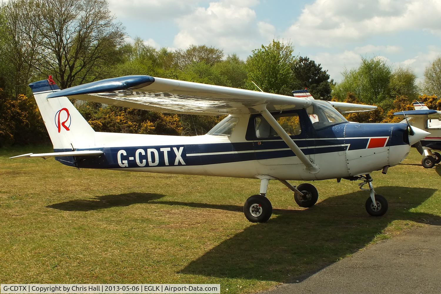 G-CDTX, 1979 Reims F152 C/N 1662, Blackbushe Aviation