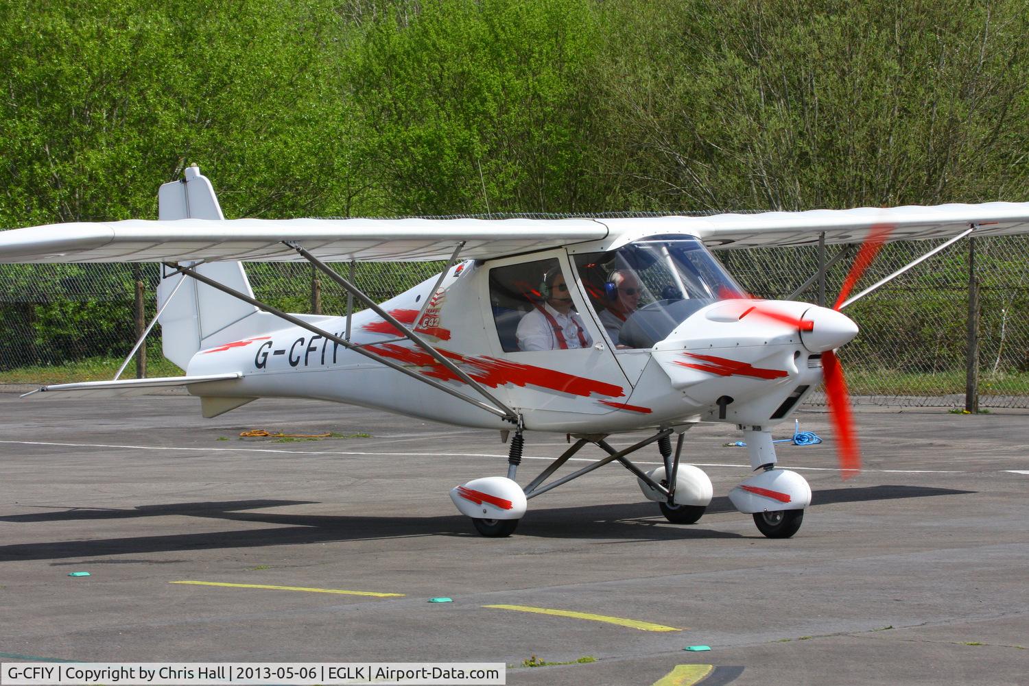 G-CFIY, 2008 Comco Ikarus C42 FB100 C/N 0804-6954, Aerosport Aviation Ltd