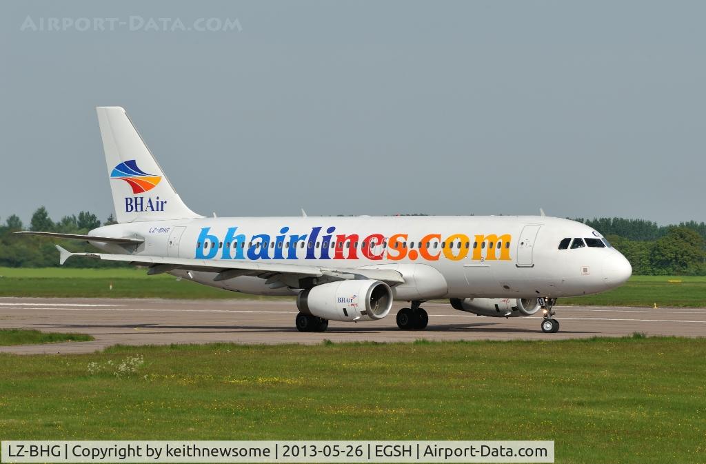 LZ-BHG, 2006 Airbus A320-232 C/N 2844, Bulgarian Holiday flight.