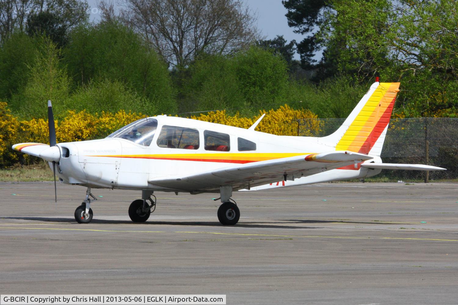 G-BCIR, 1974 Piper PA-28-151 Cherokee Warrior C/N 28-7415401, Privately owned