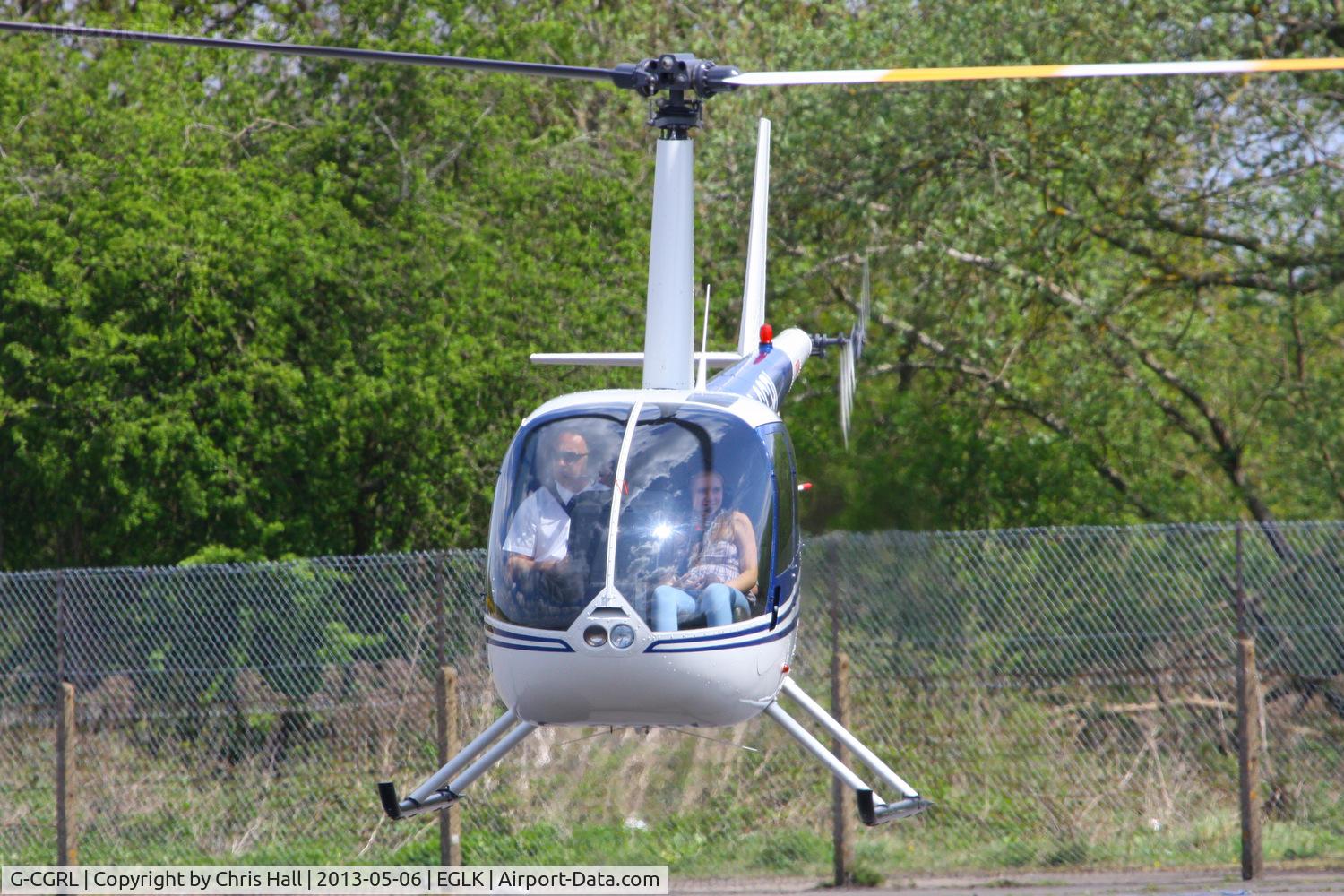 G-CGRL, 2002 Robinson R44 Raven C/N 1192, Privately owned