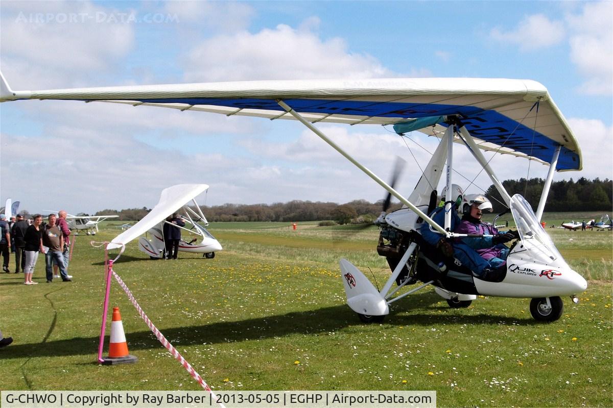 G-CHWO, 2013 P&M Aviation Quik GTR C/N 8654, P & M Aviation Quik GTR [8654] Popham~G 05/05/2013
