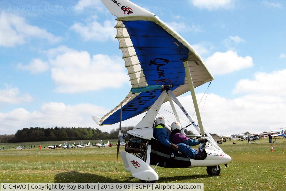 G-CHWO, 2013 P&M Aviation Quik GTR C/N 8654, P & M Aviation Quik GTR [8654] Popham~G 05/05/2013