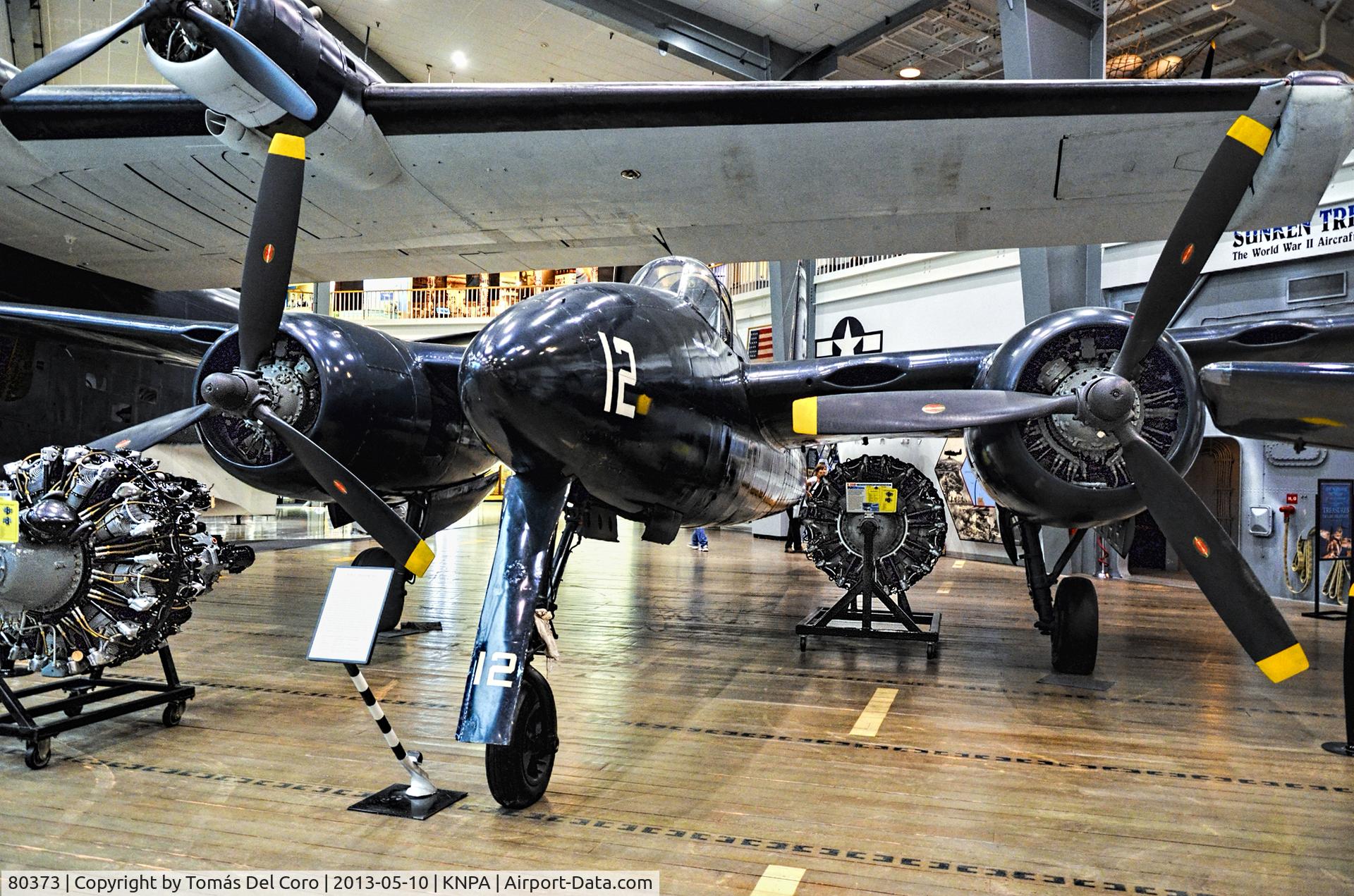 80373, Grumman F7F-3 Tigercat C/N C.115, Grumman F7F-3 Tigercat BuNo 80373 ( N7654C) (C/N C.115)

National Naval Aviation Museum
TDelCoro
May 10, 2013