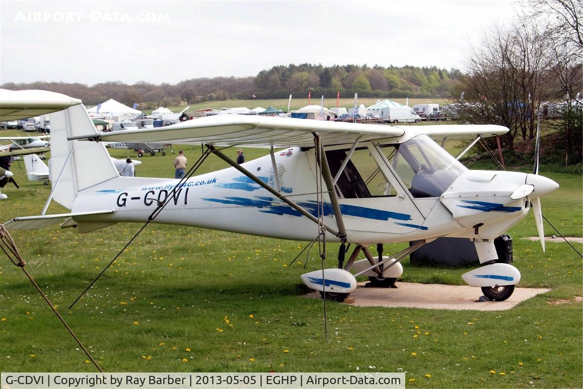 G-CDVI, 2006 Comco Ikarus C42 FB80 C/N 0602-6794, Comco Ikarus C42 Cyclone FB80 [0602-6794] Popham~G 05/05/2013