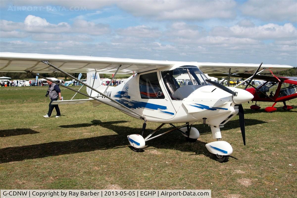 G-CDNW, 2006 Comco Ikarus C42 FB UK C/N PFA 322-14426, Comco Ikarus C-42 Cyclone FB UK [PFA 322-14426] Popham~G 05/05/2013