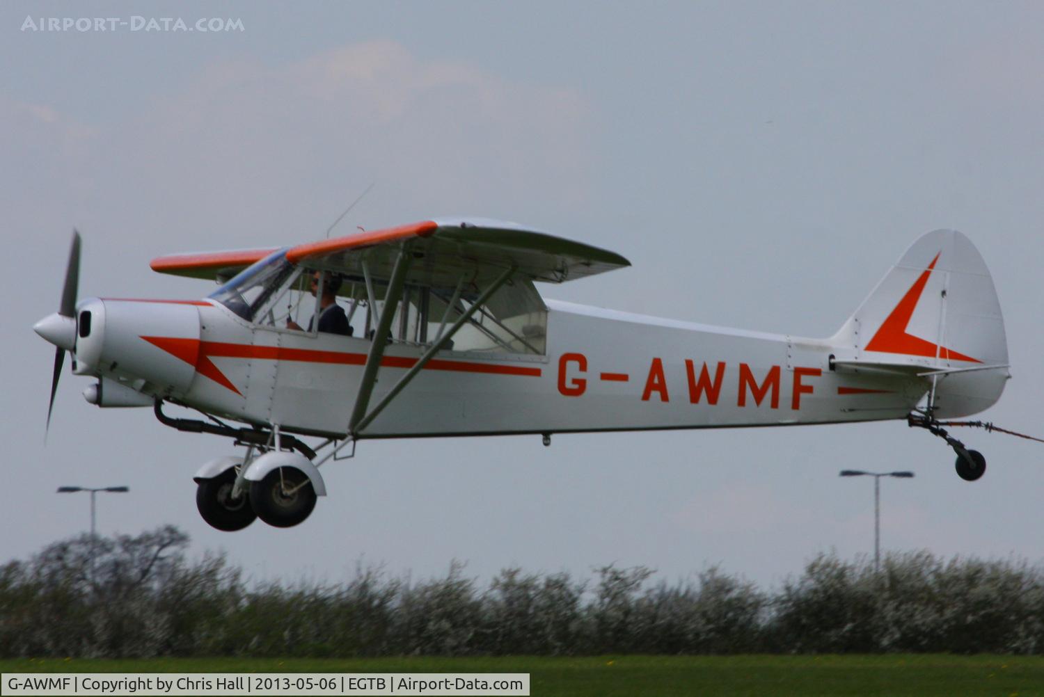 G-AWMF, 1968 Piper PA-18-150 Super Cub C/N 18-8674, Booker Gliding Club