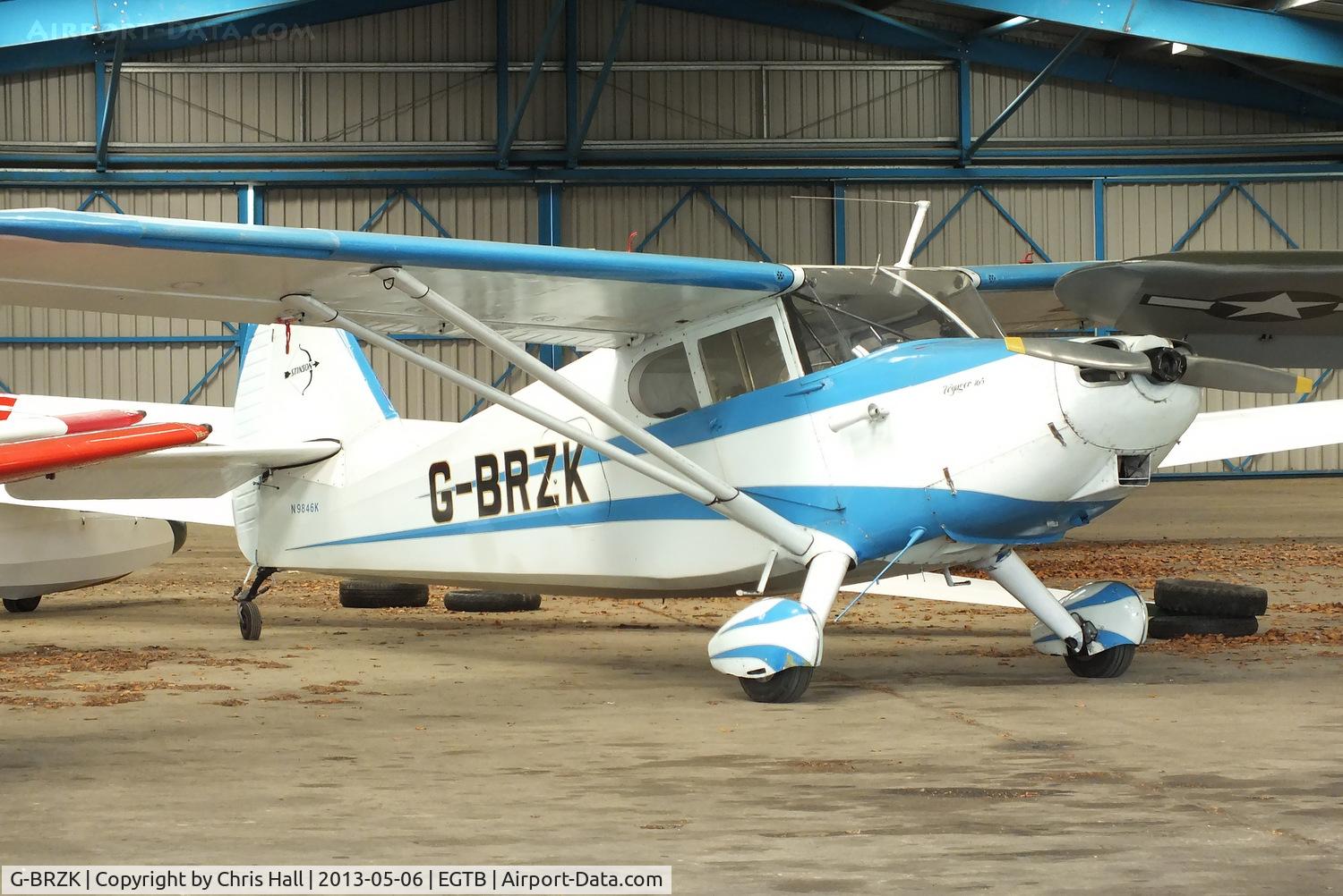 G-BRZK, 1947 Stinson 108-2 Voyager C/N 108-2846, Privately owned