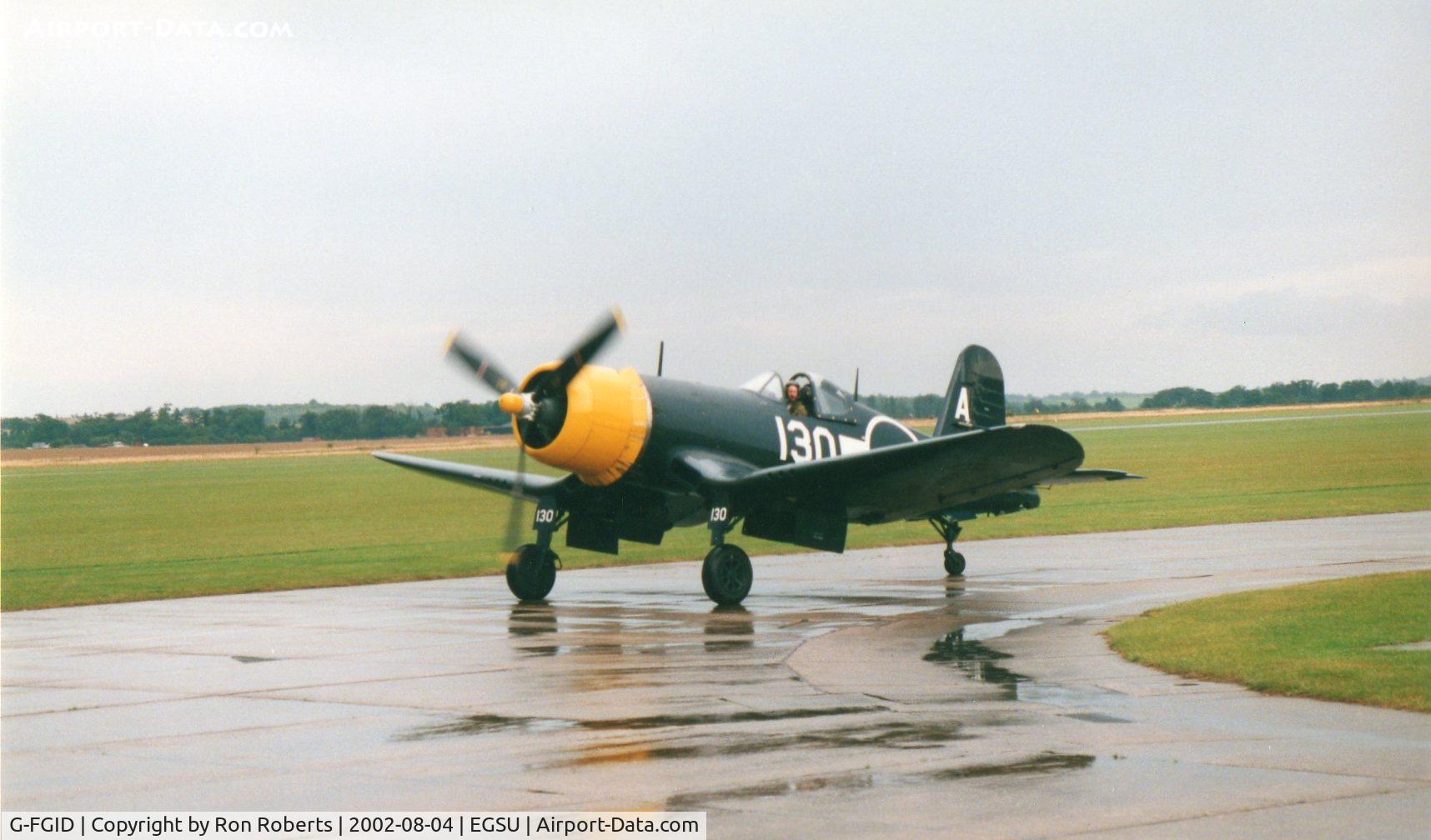 G-FGID, 1945 Goodyear FG-1D Corsair C/N 3111, Duxford