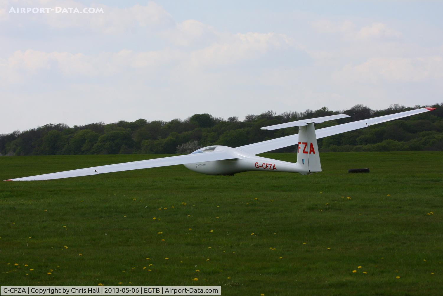 G-CFZA, PZL-Bielsko SZD-51-1 Junior C/N B-1913, Booker Gliding Club