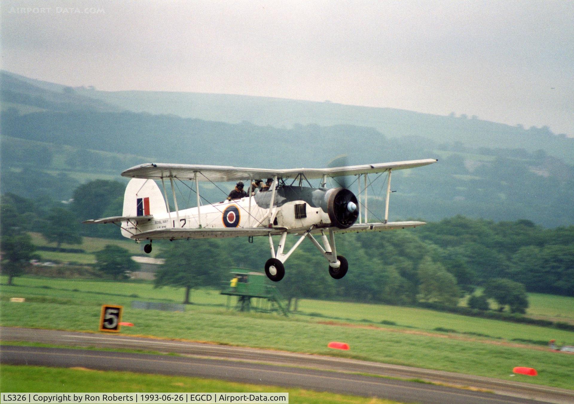 LS326, 1943 Fairey Swordfish Mk.II C/N Not found LS326, Woodford Airshow