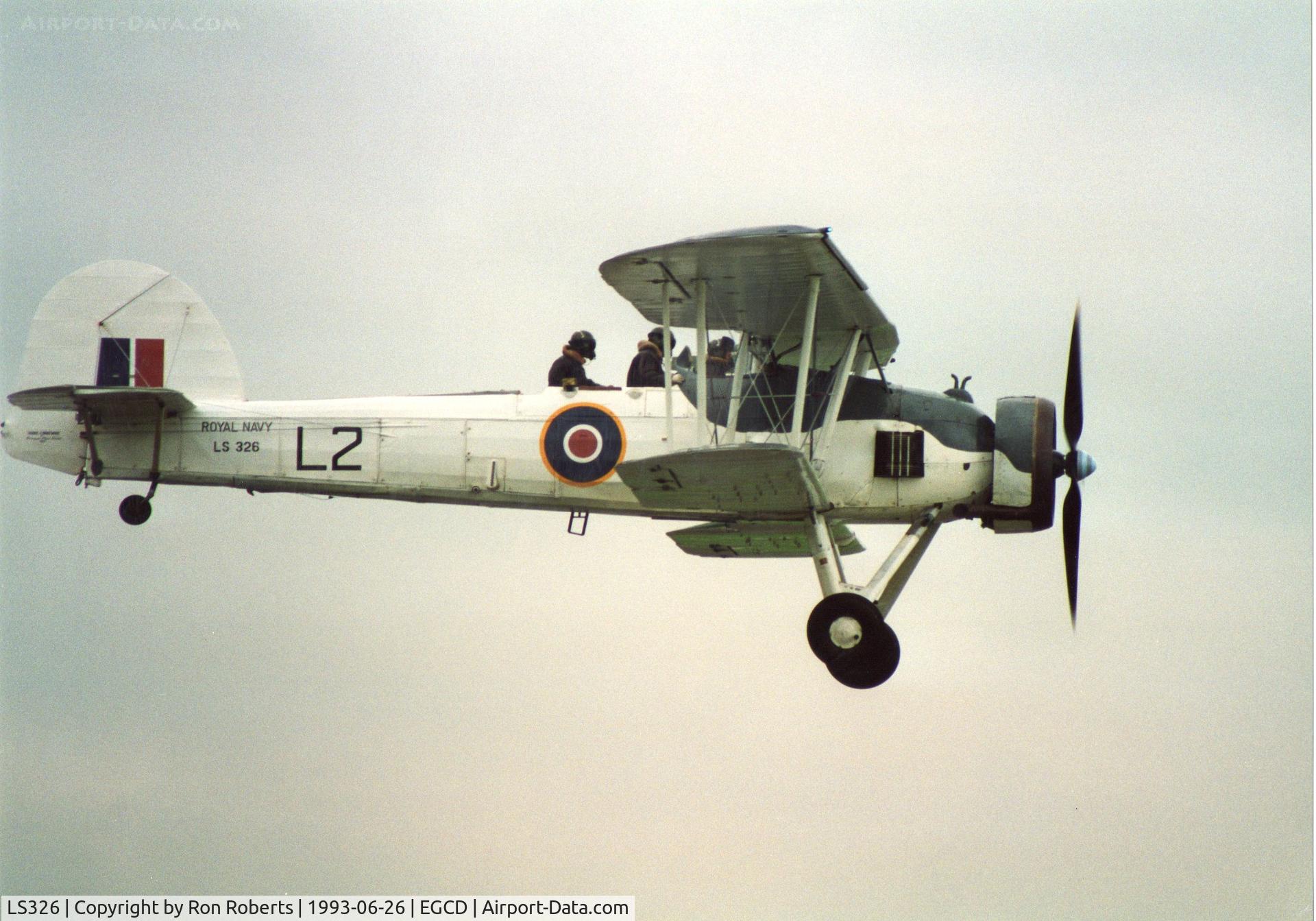 LS326, 1943 Fairey Swordfish Mk.II C/N Not found LS326, Woodford Airshow