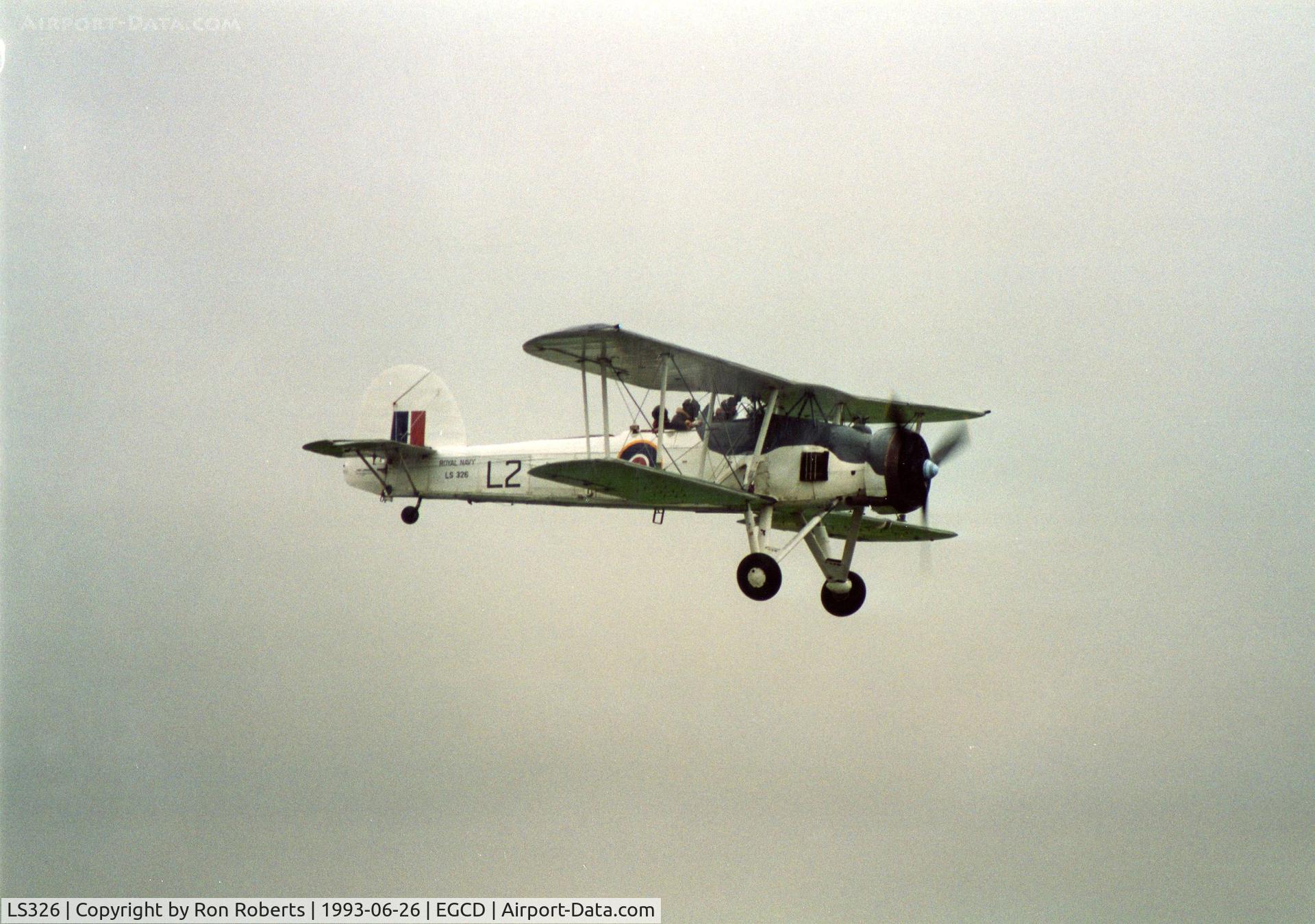 LS326, 1943 Fairey Swordfish Mk.II C/N Not found LS326, Woodford Airshow