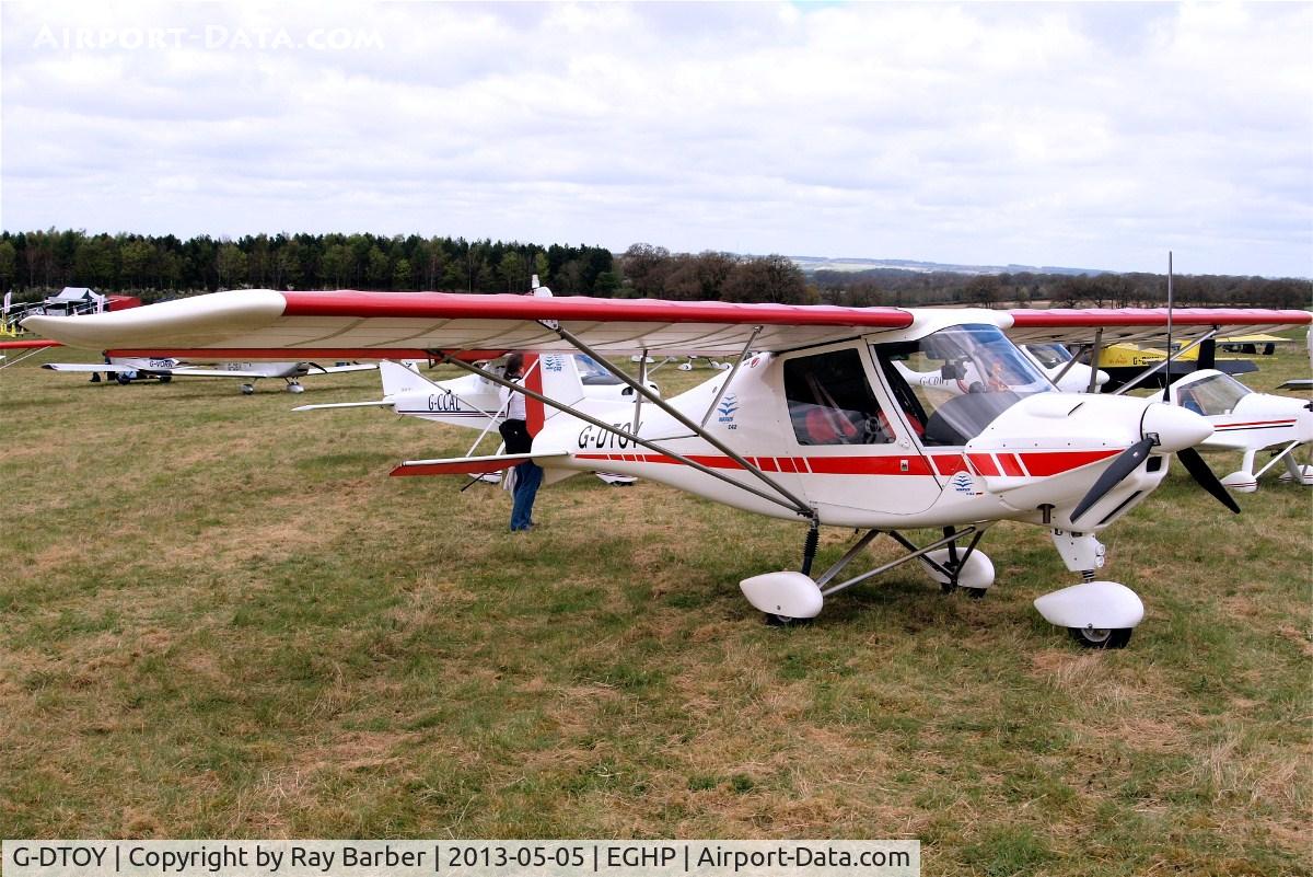 G-DTOY, 2003 Comco Ikarus C42 FB100 C/N 0309-6570, Comco Ikarus C-42 Cyclone FB100 [0309-6570] Popham~G 05/05/2013