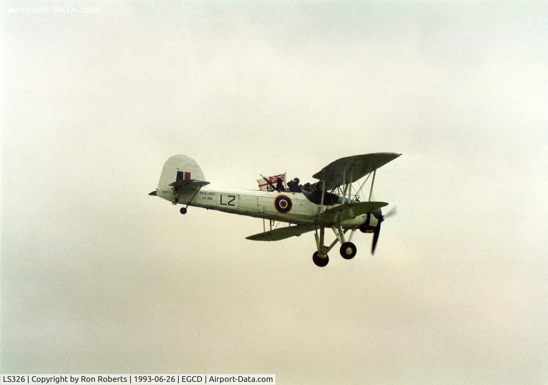 LS326, 1943 Fairey Swordfish Mk.II C/N Not found LS326, Woodford Airshow