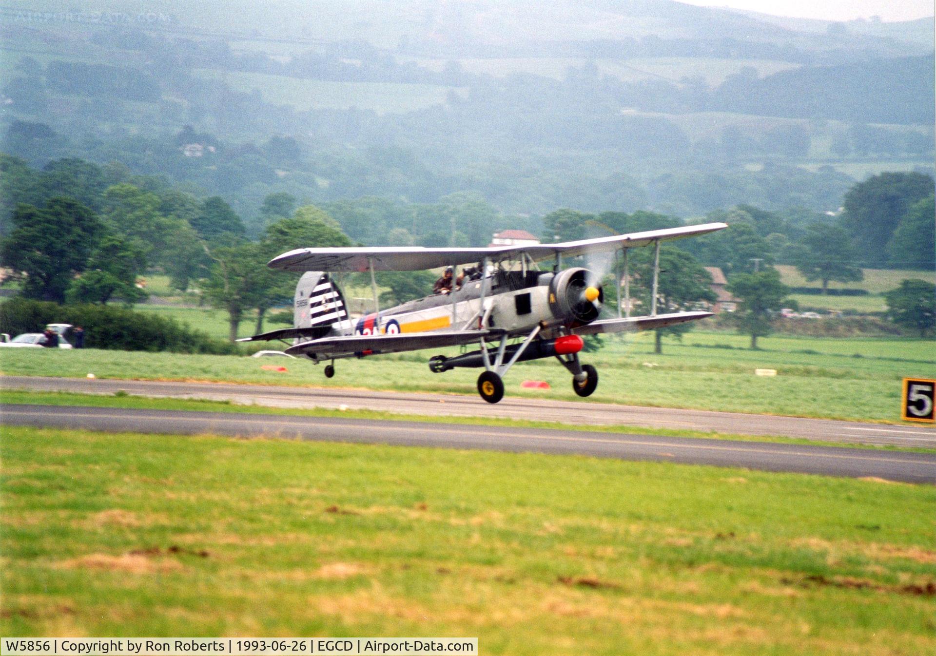 W5856, 1941 Fairey Swordfish Mk.II C/N B3593 Unconfirmed, Woodford Airshow