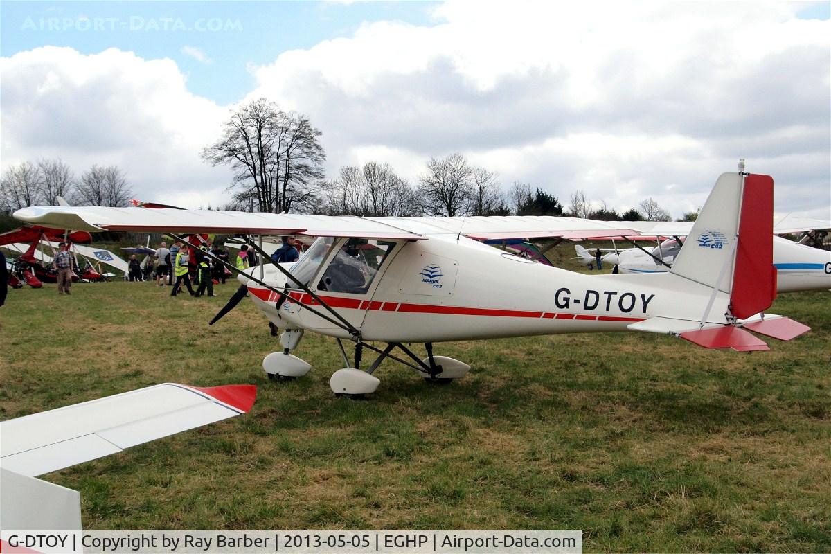 G-DTOY, 2003 Comco Ikarus C42 FB100 C/N 0309-6570, Comco Ikarus C-42 Cyclone FB100 [0309-6570] Popham~G 05/05/2013