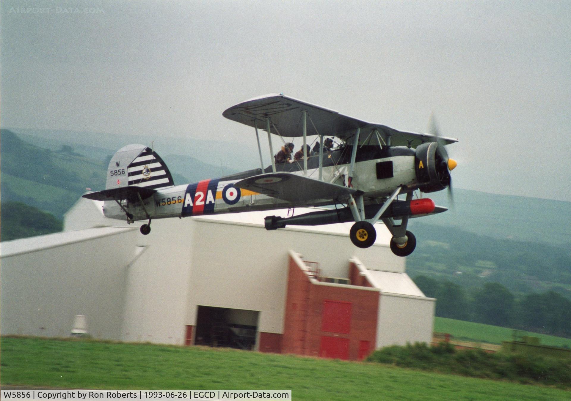 W5856, 1941 Fairey Swordfish Mk.II C/N B3593 Unconfirmed, Woodford Airshow