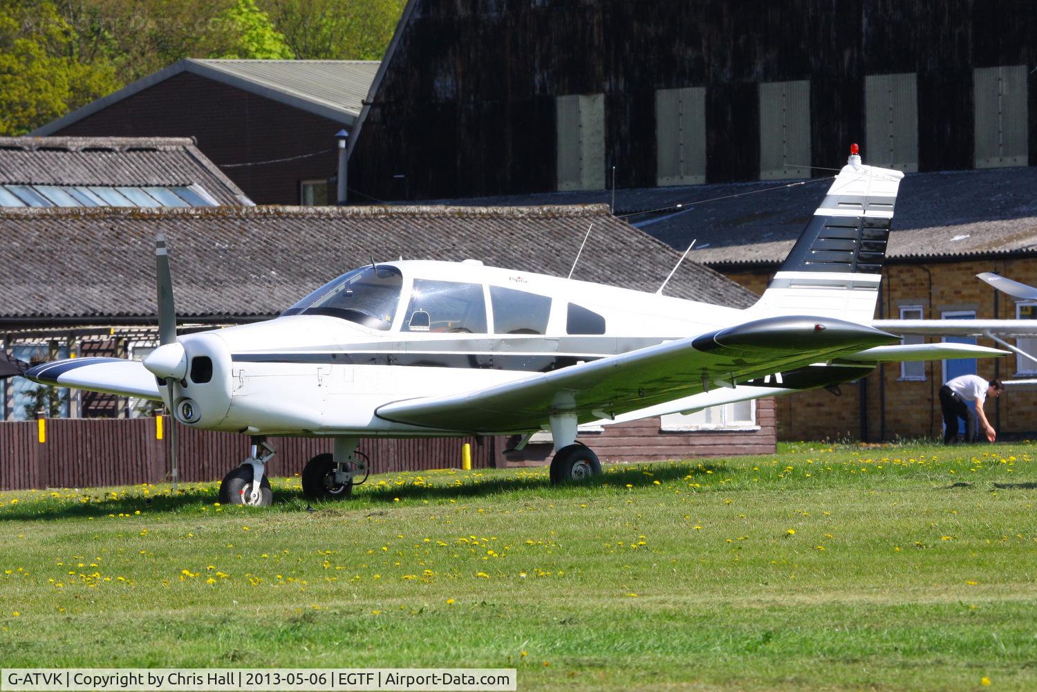 G-ATVK, 1966 Piper PA-28-140 Cherokee C/N 28-22006, privately owned