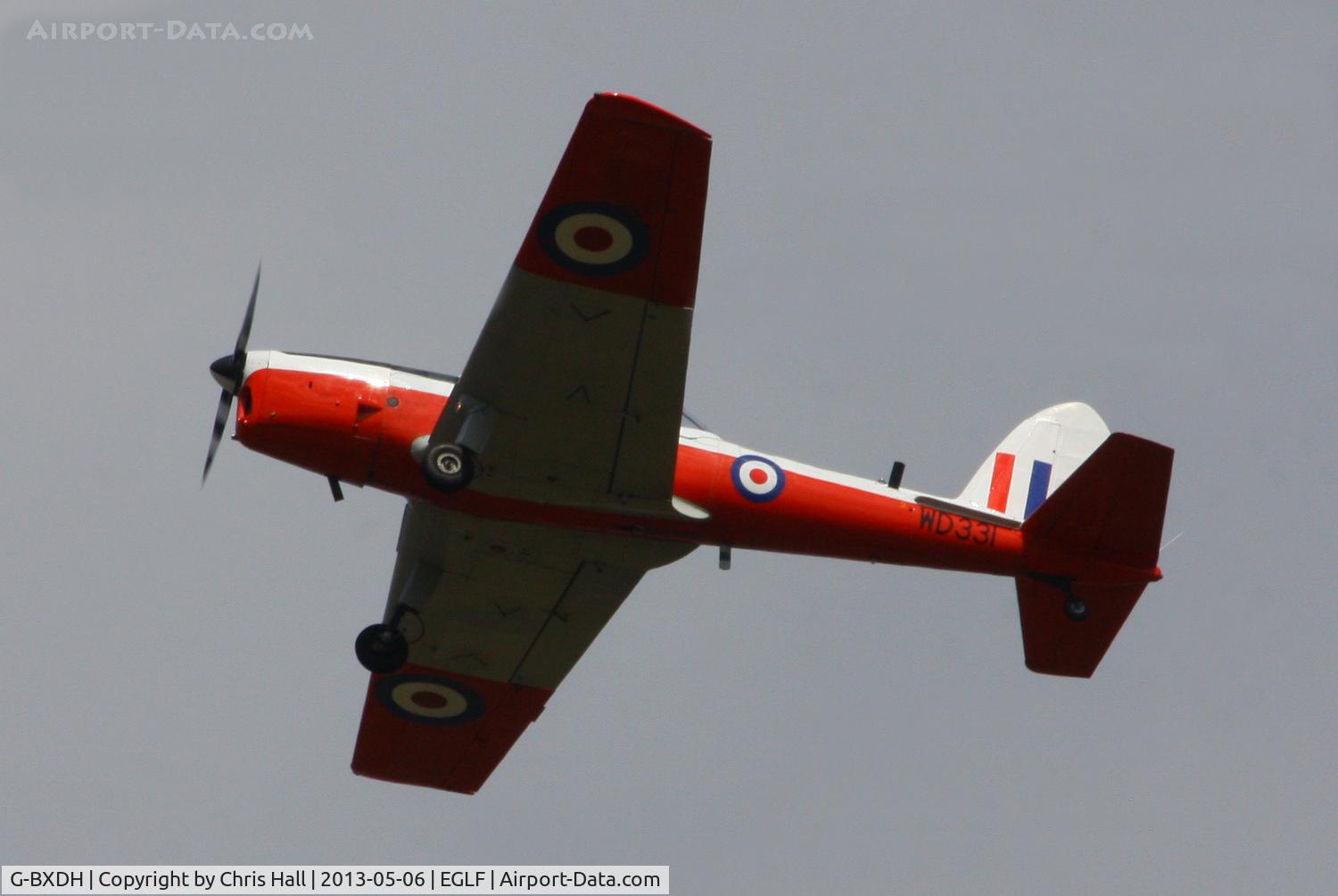 G-BXDH, 1951 De Havilland DHC-1 Chipmunk 22 C/N C1/0270, wearing its former RAF markings WD331