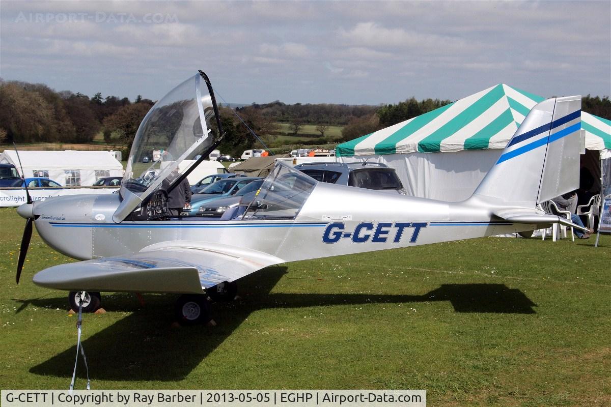 G-CETT, 2007 Cosmik EV-97 TeamEurostar UK C/N 3006, Evektor EV-97 Eurostar 2007-3006] Popham~G 05/05/2013