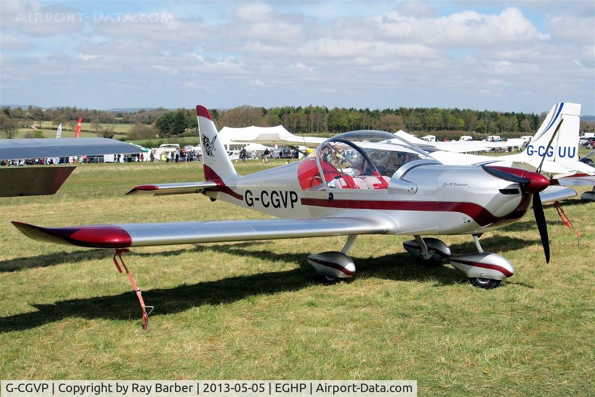 G-CGVP, 2011 Aerotechnik EV-97 Eurostar C/N LAA 315-15047, Aerotechnik EV-97 Eurostar [LAA 315-15047] Popham~G 05/05/2013