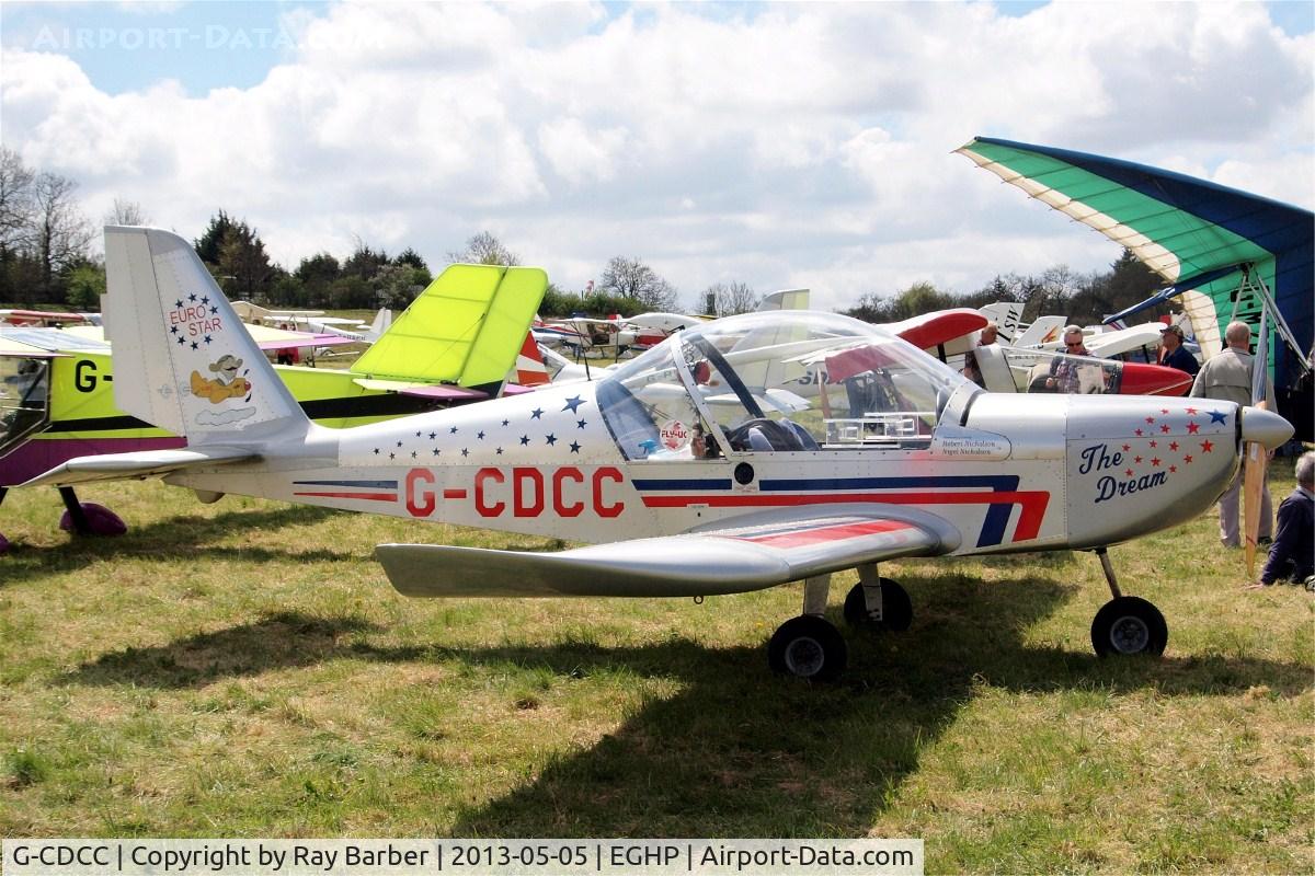G-CDCC, 2004 Aerotechnik EV-97A Eurostar C/N PFA 315A-14262, Aerotechnik EV-97A Eurostar [PFA 315A-14262] Popham~G 05/05/2013