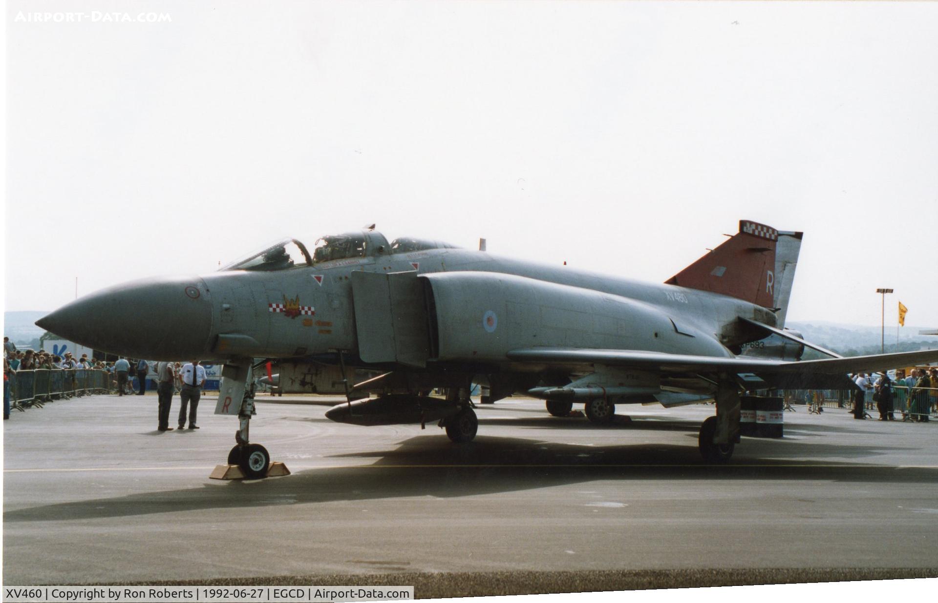 XV460, 1969 McDonnell Douglas Phantom FGR2 C/N 3231/0075, Woodford Airshow