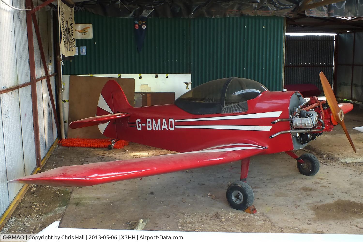 G-BMAO, 1996 Taylor Monoplane C/N PFA 1411, at Hinton in the Hedges Airfield