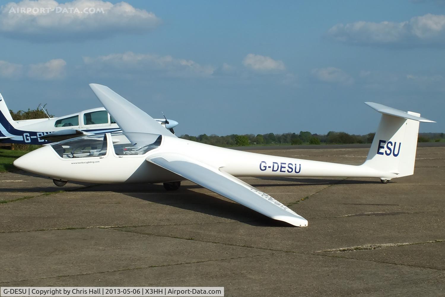G-DESU, Schleicher ASK-21 C/N 21180, Banbury Gliding Club