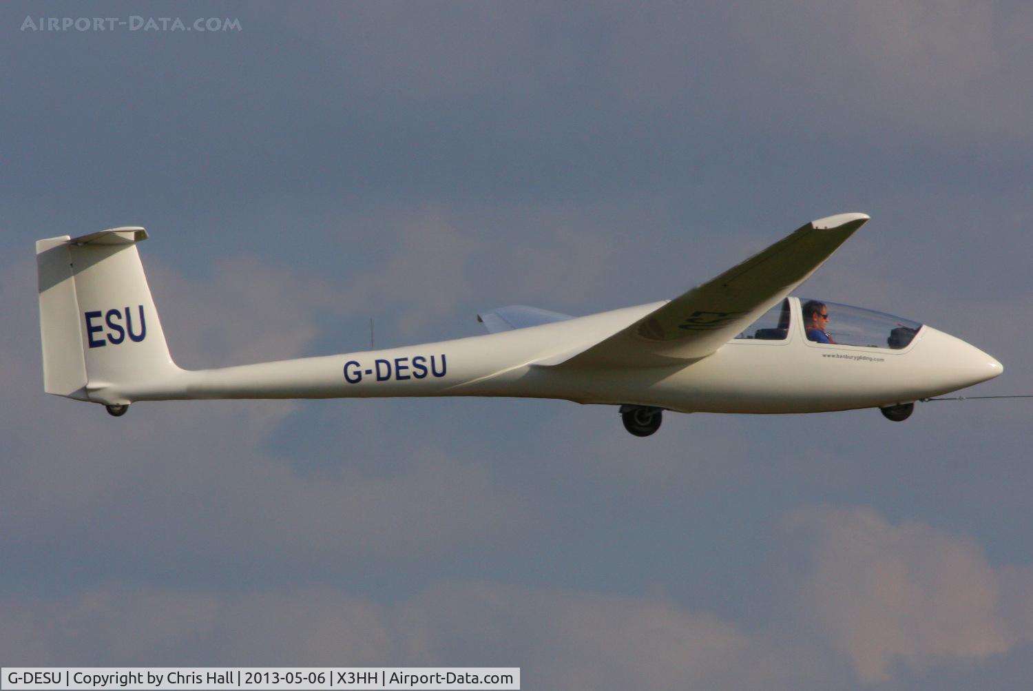 G-DESU, Schleicher ASK-21 C/N 21180, Banbury Gliding Club