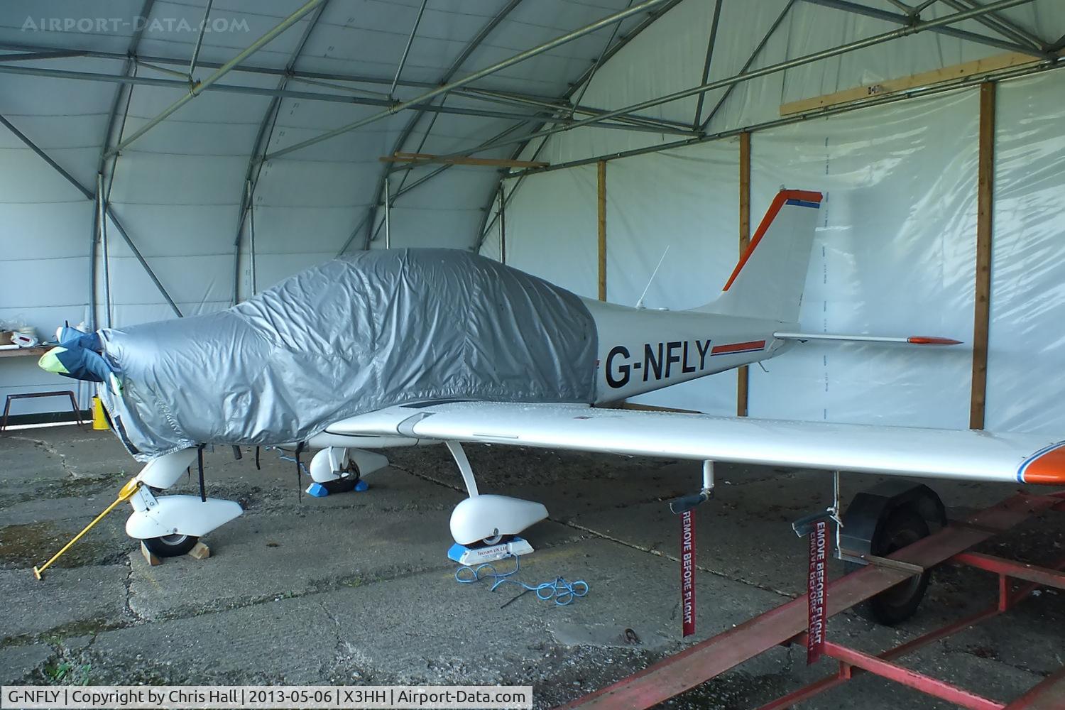 G-NFLY, 2007 Tecnam P-2002EA Sierra C/N PFA 333-14613, at Hinton in the Hedges Airfield
