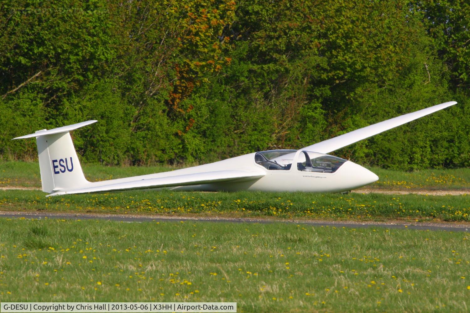 G-DESU, Schleicher ASK-21 C/N 21180, Banbury Gliding Club