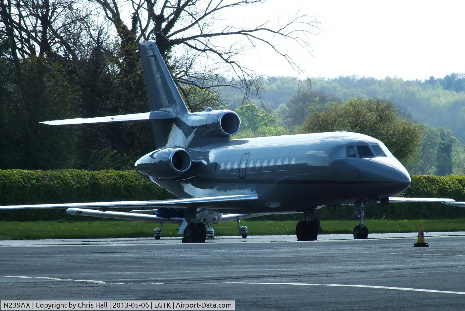 N239AX, 1987 Dassault Falcon 900 C/N 39, at Oxford Airport