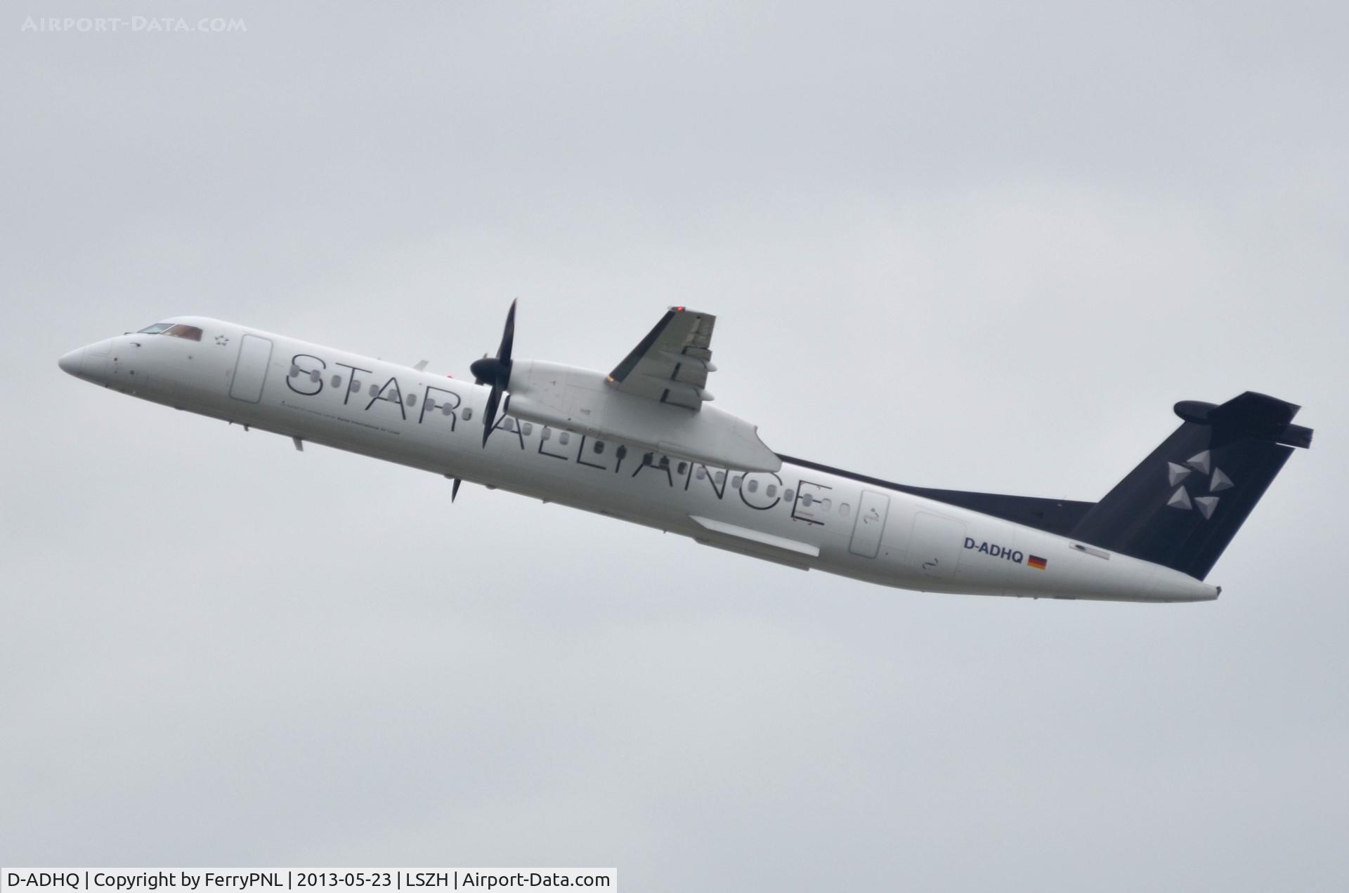 D-ADHQ, 2000 De Havilland Canada DHC-8-402 Dash 8 C/N 4016, Star Alliance Dash 8