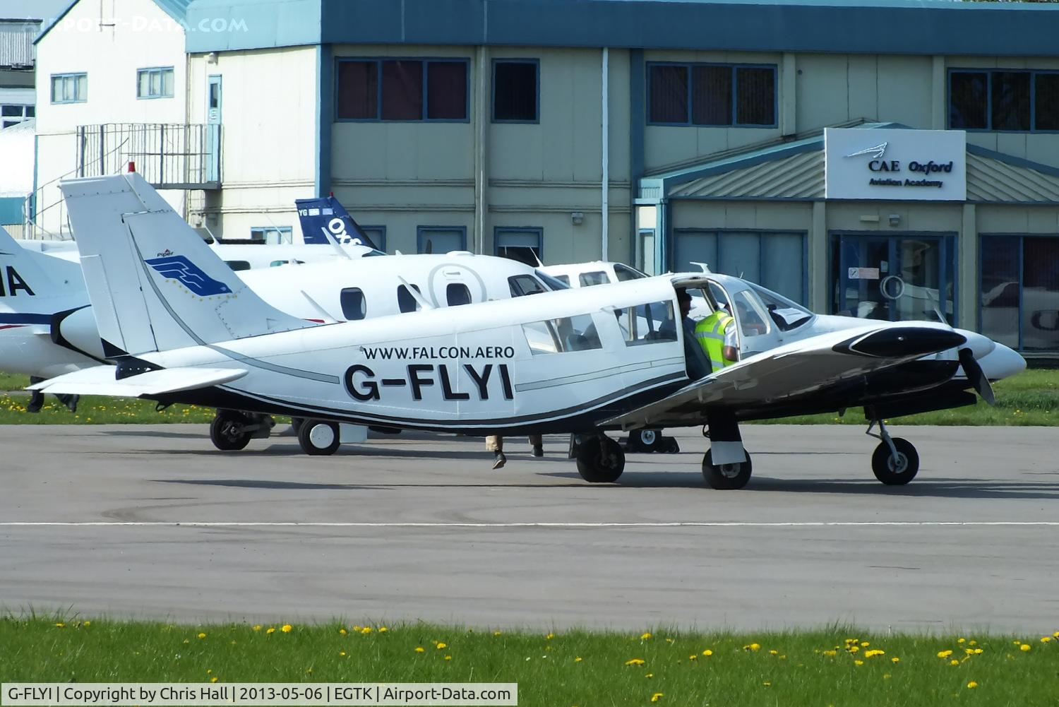 G-FLYI, 1972 Piper PA-34-200T Seneca II C/N 34-7250144, Falcon Flying Services