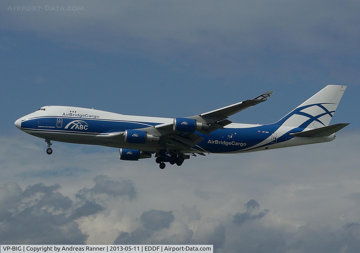 VP-BIG, 2007 Boeing 747-46N/FER/SCD C/N 35420, Air Bridge Cargo Boeing 747