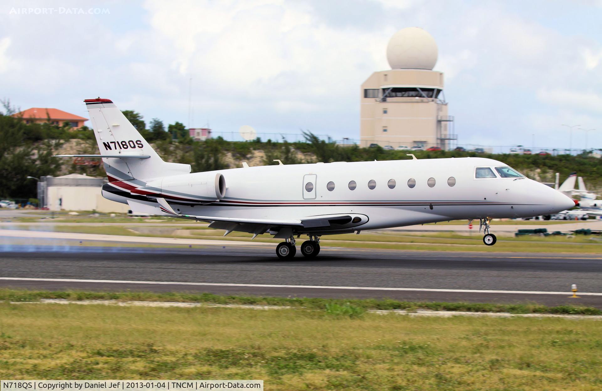 N718QS, 2006 Israel Aircraft Industries Gulfstream 200 C/N 136, N718QS