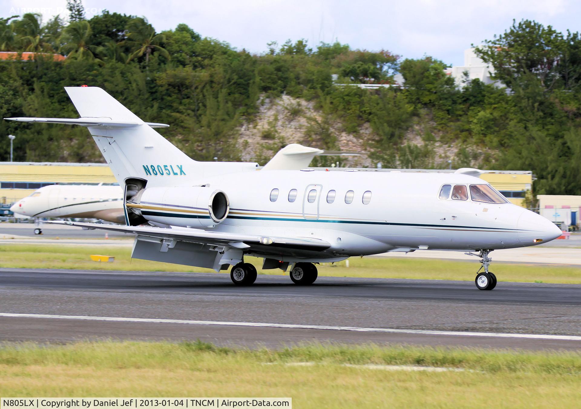 N805LX, 1998 Raytheon Hawker 800XP C/N 258374, N805LX