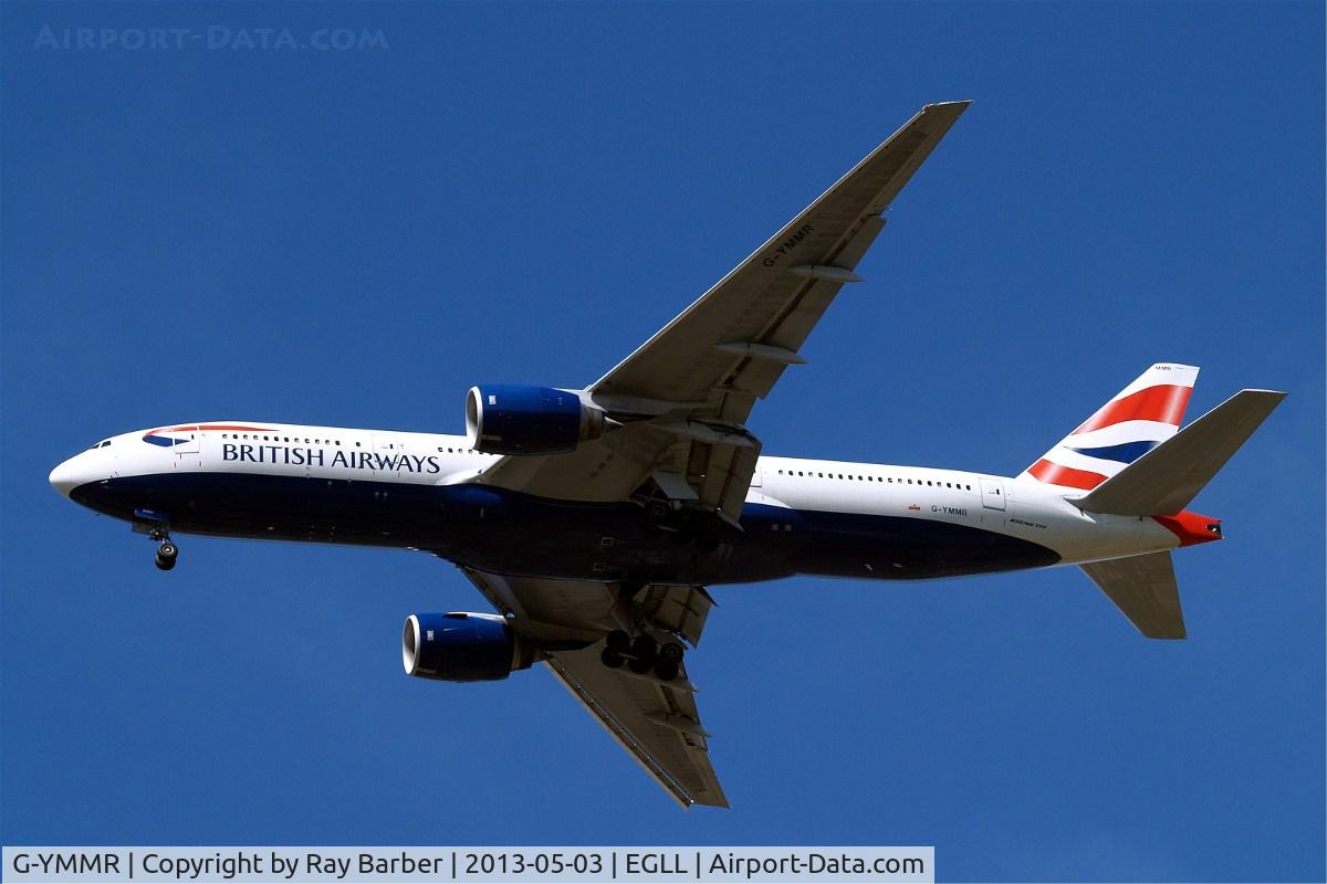G-YMMR, 2008 Boeing 777-236 C/N 36516, Boeing 777-236ER [36516] (British Airways) Home~G 03/05/2013