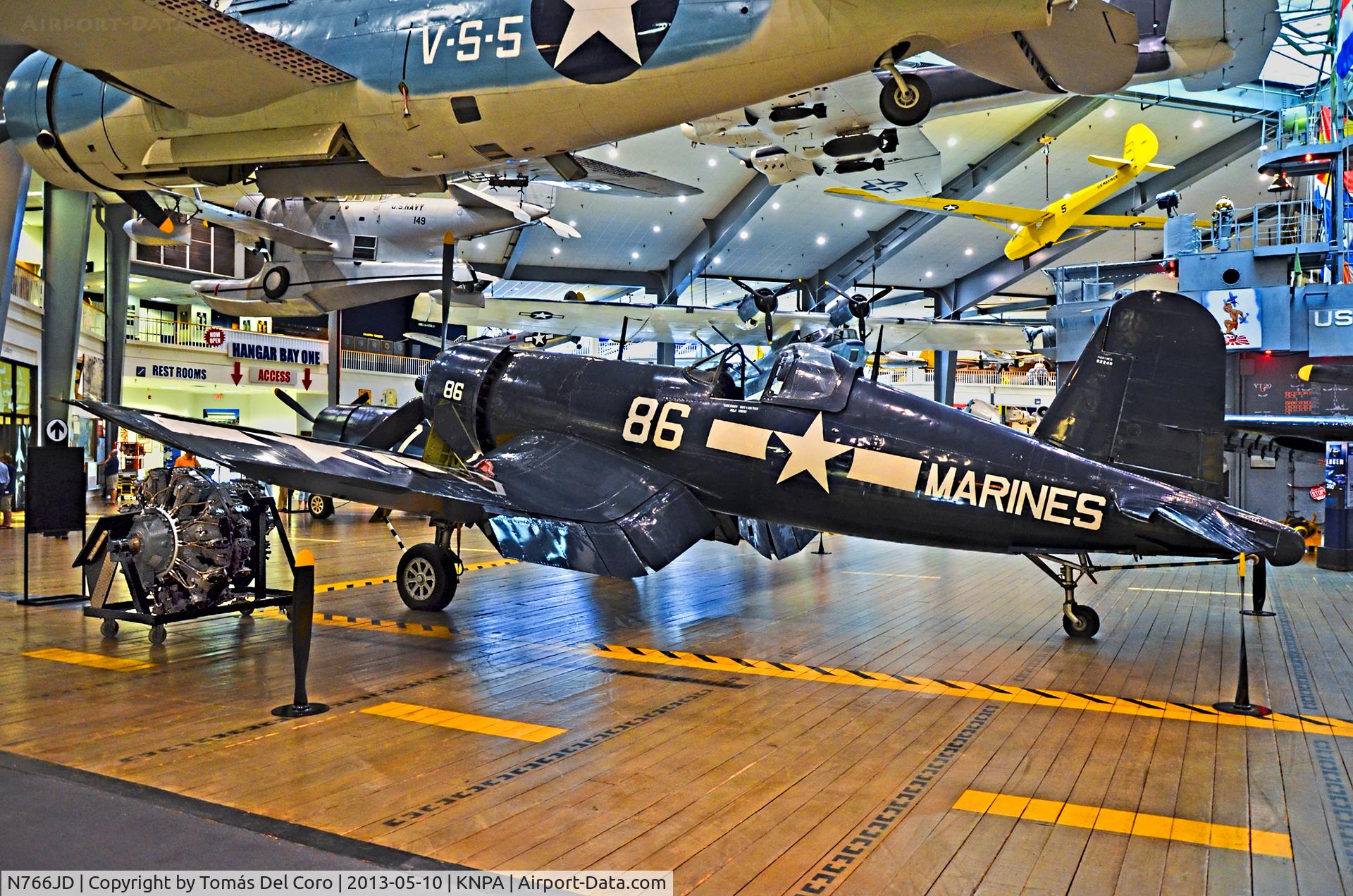N766JD, Goodyear FG-1D Corsair C/N 3507, 1945 Goodyear FG-1D Corsair BuNo 92246 (C/N 3507) (N766JD)

National Naval Aviation Museum
TDelCoro
May 10, 2013