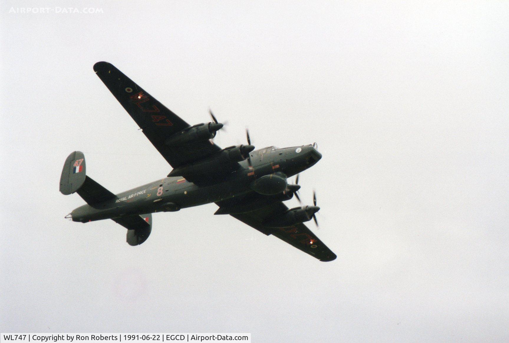 WL747, Avro 716 Shackleton AEW.2 C/N R3/696/239005, Woodford Airshow