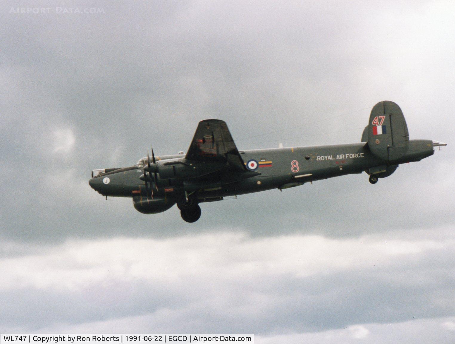 WL747, Avro 716 Shackleton AEW.2 C/N R3/696/239005, Woodford Airshow