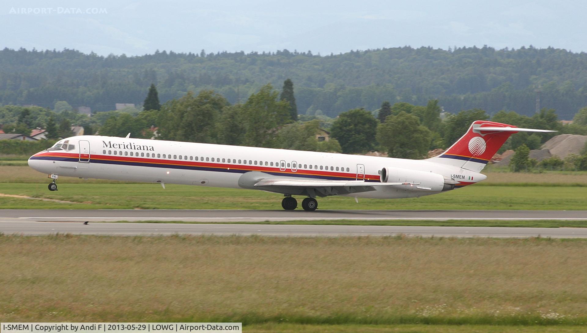 I-SMEM, 1984 McDonnell Douglas MD-82 (DC-9-82) C/N 49248, Meridiana McDonnell Douglas MD-82