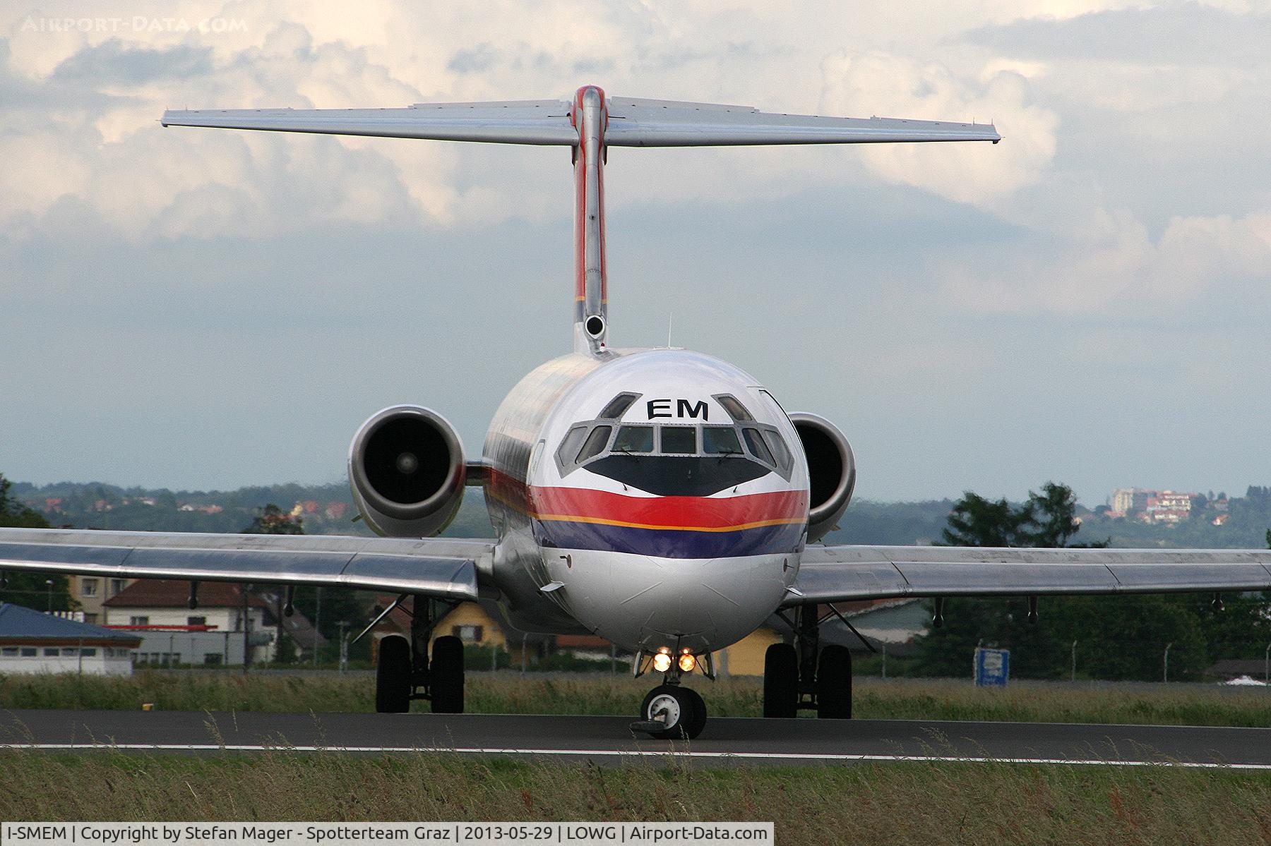 I-SMEM, 1984 McDonnell Douglas MD-82 (DC-9-82) C/N 49248, Meridiana MD-82 @GRZ