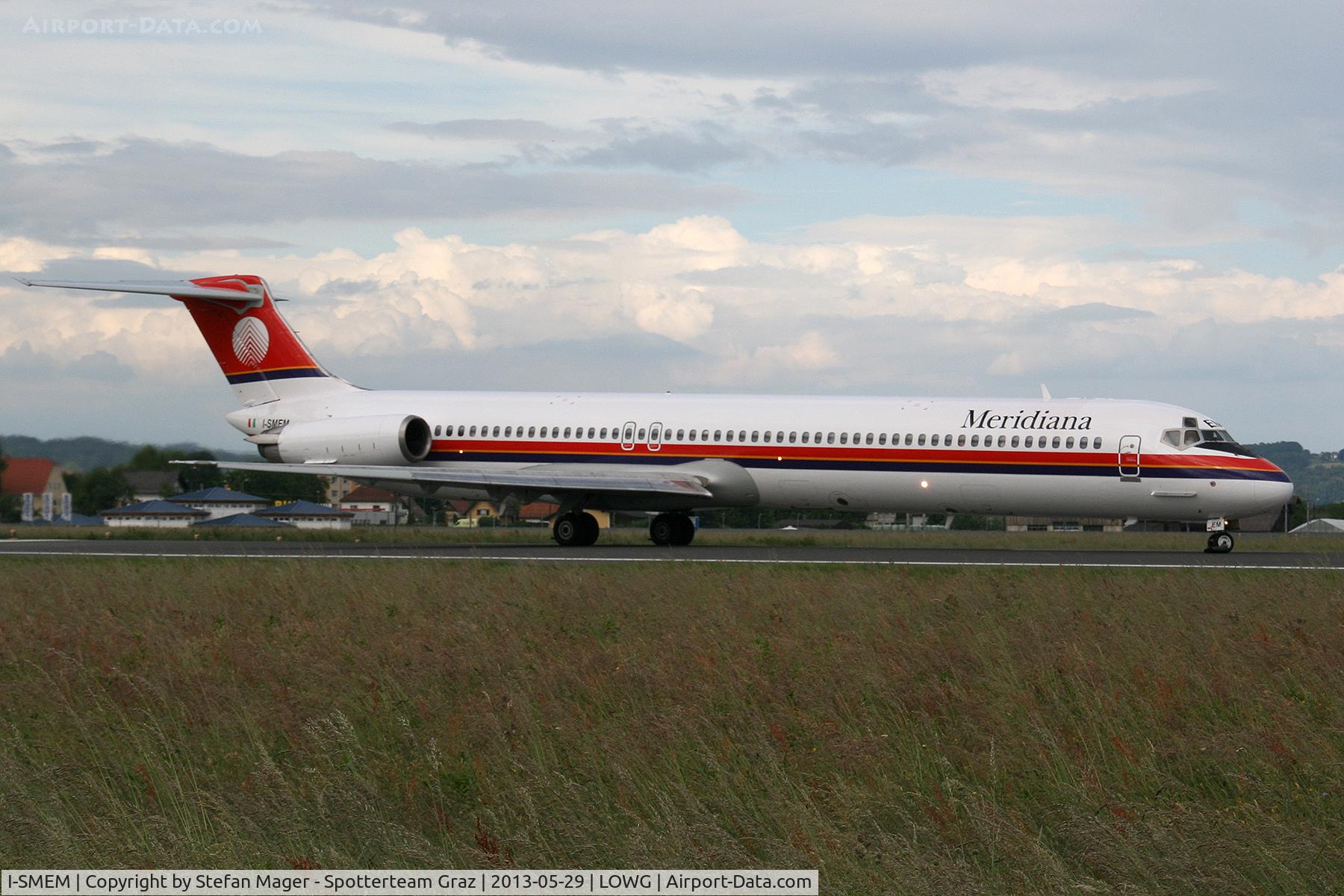 I-SMEM, 1984 McDonnell Douglas MD-82 (DC-9-82) C/N 49248, Meridiana MD-82 @GRZ