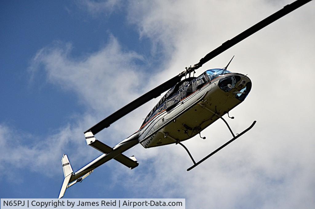 N65PJ, 1985 Bell 206L-3 LongRanger III C/N 51127, LongRanger III;  Rental out of Vacaville, CA; 7-seater; PG&E run to check power lines in North Yuba County.