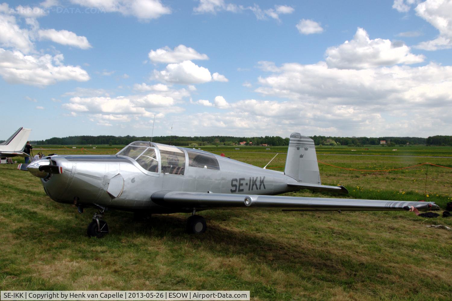 SE-IKK, 1959 Saab 91D Safir C/N 91-363, Saab Safir at Västerås Hässlö airport, Sweden.