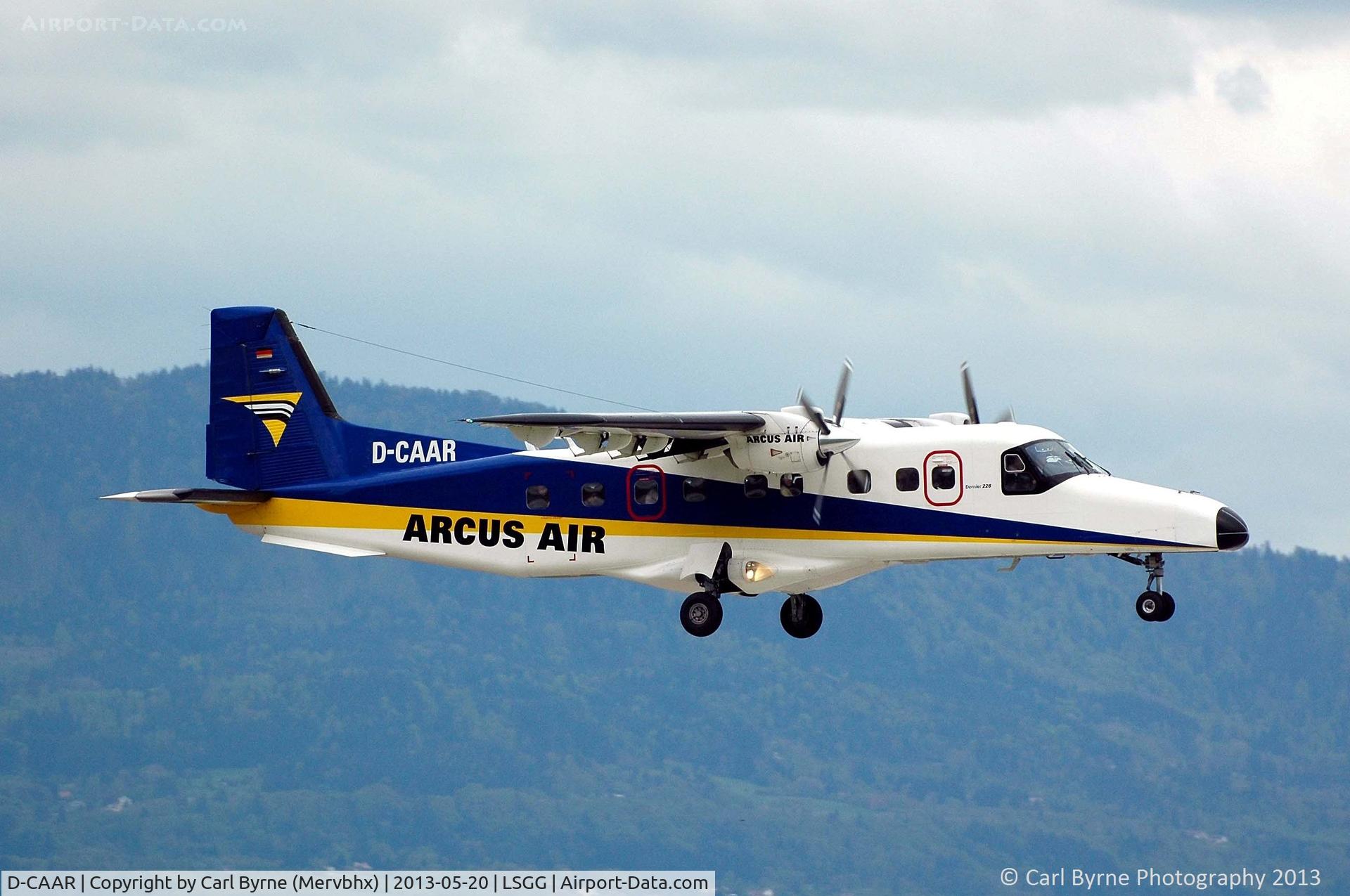 D-CAAR, Dornier 228-212 C/N 8211, Taken from the park at the 05 threshold.